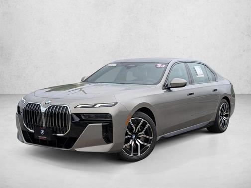 Gray Metallic 2023 BMW 740 i