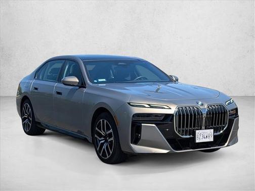 Gray Metallic 2023 BMW 740 i