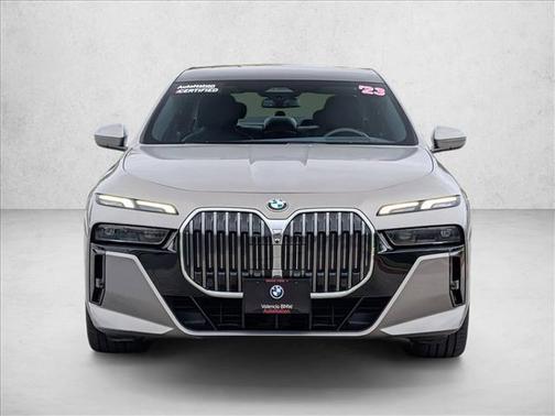 Gray Metallic 2023 BMW 740 i