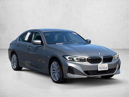 Gray Metallic 2024 BMW 330e 330e