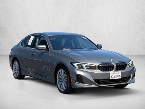 Gray Metallic 2024 BMW 330e 330e