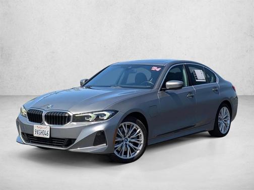 Gray Metallic 2024 BMW 330e 330e