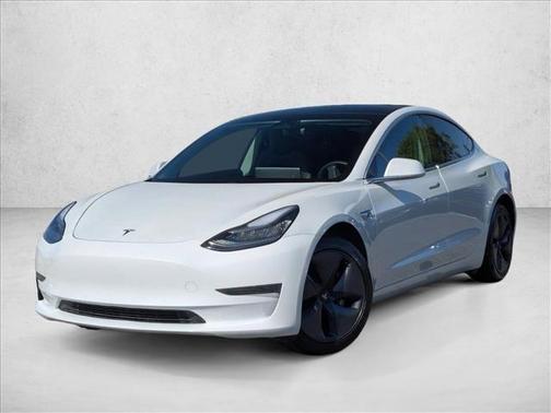 Pearl White Multi 2020 Tesla Model 3 Standard Range Plus