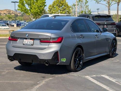 Gray Metallic 2023 BMW 330e xDrive