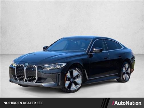 Black Sapphire Metallic 2023 BMW i4 Gran Coupe eDrive35