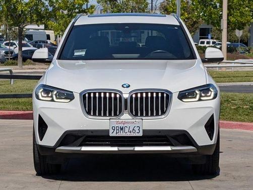 Alpine White 2022 BMW X3 sDrive30i