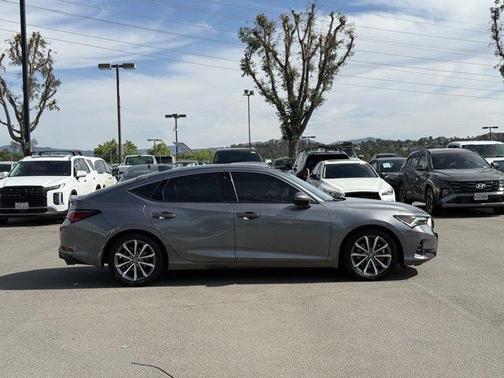 Liquid Carbon Metallic 2024 Acura Integra Base