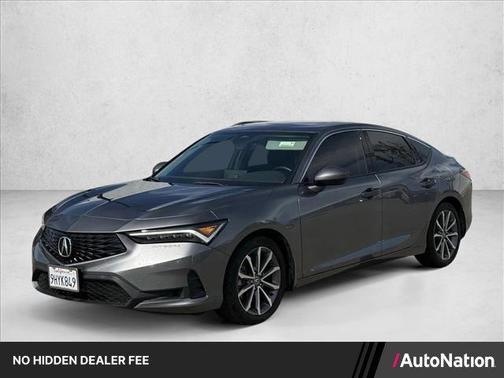 Liquid Carbon Metallic 2024 Acura Integra Base
