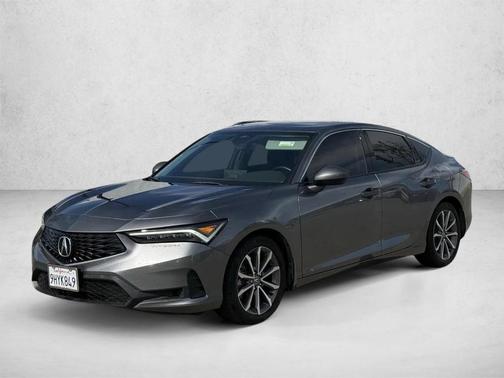 Liquid Carbon Metallic 2024 Acura Integra Base