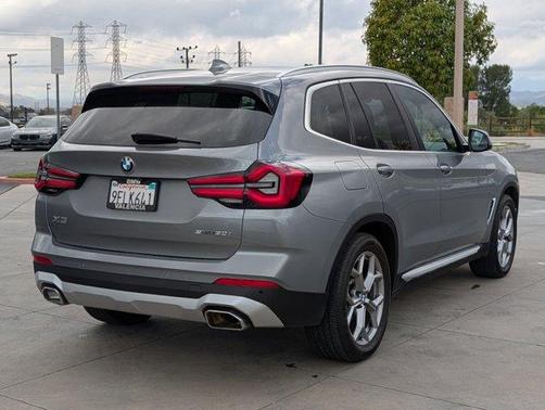 Skyscraper Gray Metallic 2023 BMW X3 sDrive30i