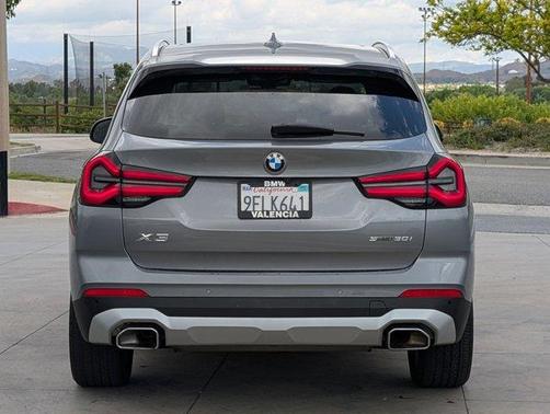 Skyscraper Gray Metallic 2023 BMW X3 sDrive30i