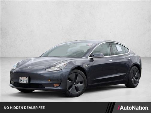 Midnight Silver Metallic 2019 Tesla Model 3 Standard Range Plus