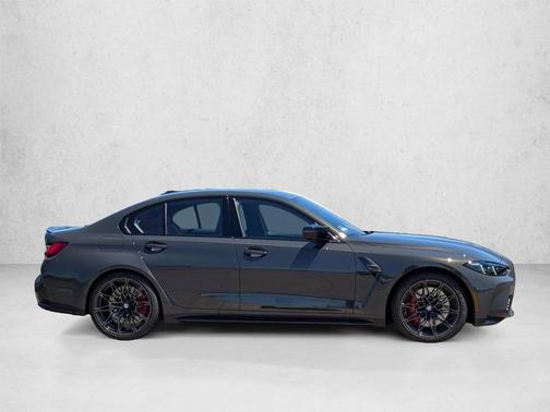Gray Metallic 2025 BMW M3 Competition xDrive
