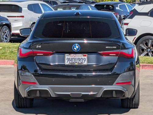 Black Sapphire Metallic 2023 BMW i4 Gran Coupe eDrive40
