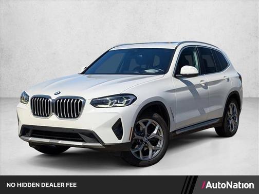 Alpine White 2022 BMW X3 xDrive30i