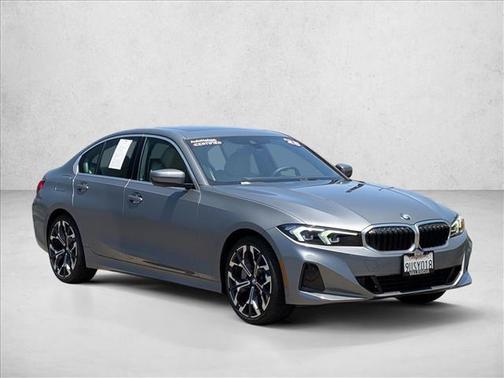 Gray Metallic 2025 BMW 330 i
