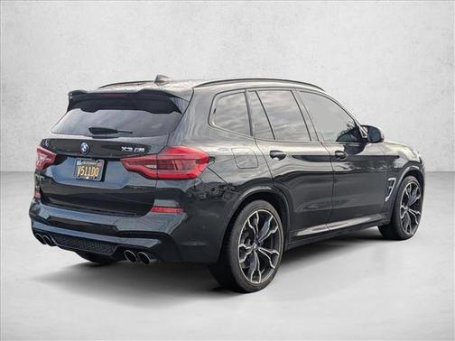 Black Sapphire Metallic 2021 BMW X3 M AWD
