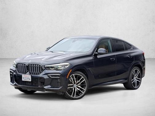 Carbon Black Metallic 2023 BMW X6 xDrive40i