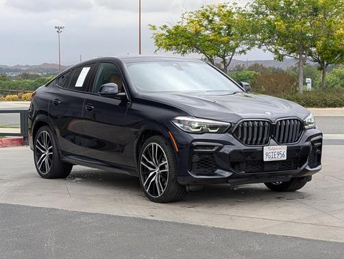 Carbon Black Metallic 2023 BMW X6 xDrive40i