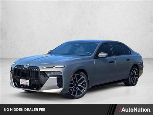 Gray Metallic 2023 BMW 740 i