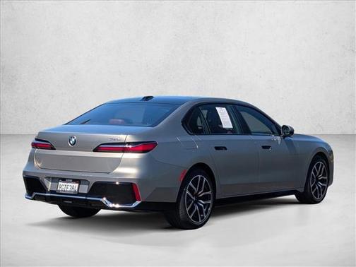 Gray Metallic 2023 BMW 740 i
