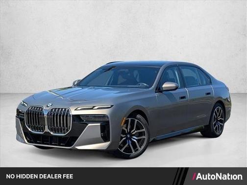 Gray Metallic 2023 BMW 740 i