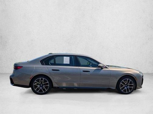 Gray Metallic 2023 BMW 740 i