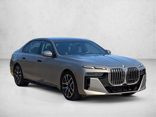 Gray Metallic 2023 BMW 740 i