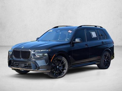 Black Sapphire Metallic 2024 BMW X7 xDrive40i