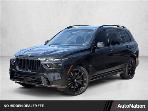 Black Sapphire Metallic 2024 BMW X7 xDrive40i