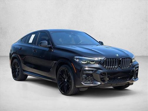 Black Sapphire Metallic 2022 BMW X6 xDrive40i