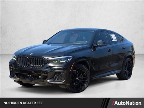 Black Sapphire Metallic 2022 BMW X6 xDrive40i