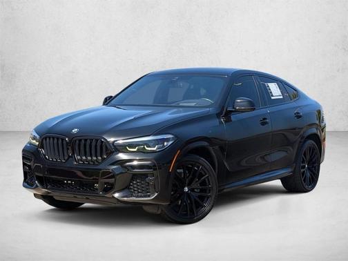 Black Sapphire Metallic 2022 BMW X6 xDrive40i