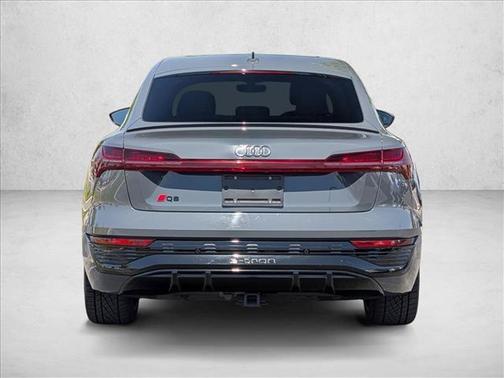 Magnet Gray 2024 Audi Q8 e-tron S line Premium