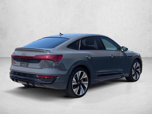 Magnet Gray 2024 Audi Q8 e-tron S line Premium
