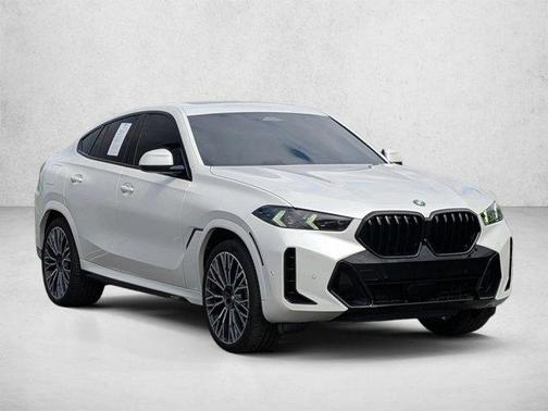 Mineral White Metallic 2024 BMW X6 xDrive40i