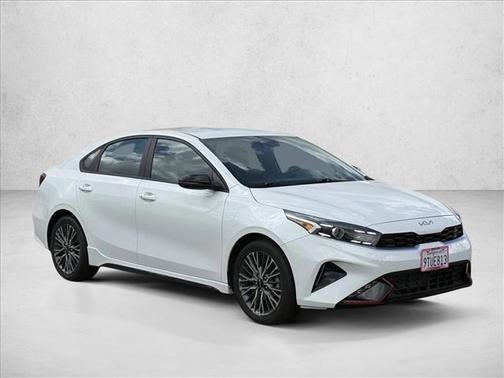 Snow White Pearl 2023 Kia Forte GT-Line