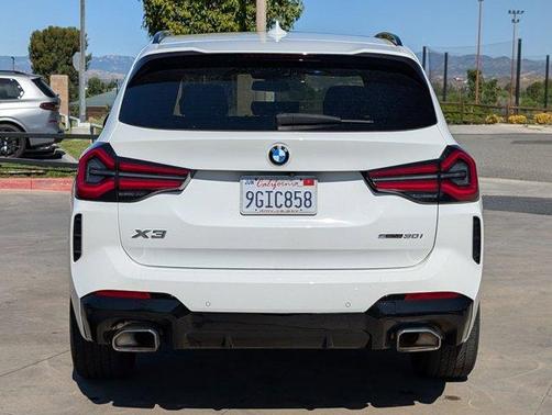 Alpine White 2023 BMW X3 sDrive30i