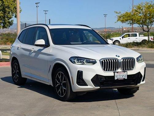 Alpine White 2023 BMW X3 sDrive30i