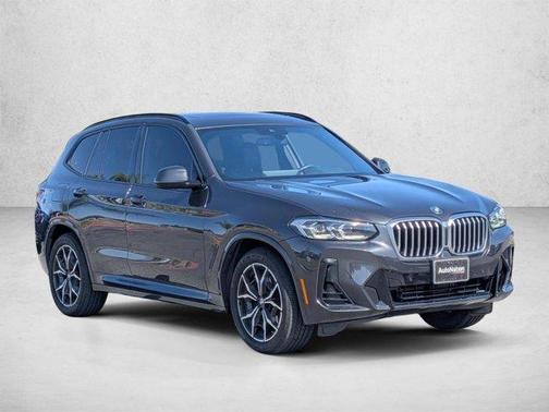 Dark Graphite Metallic 2022 BMW X3 sDrive30i