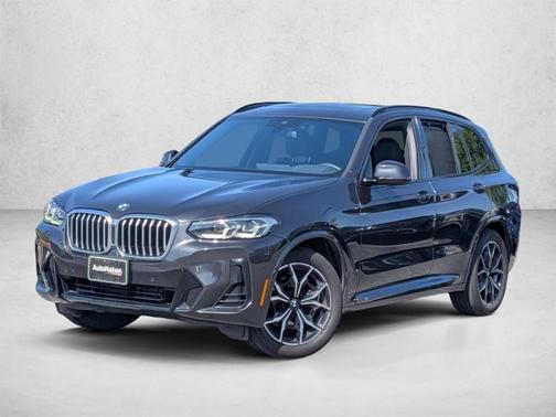 Dark Graphite Metallic 2022 BMW X3 sDrive30i