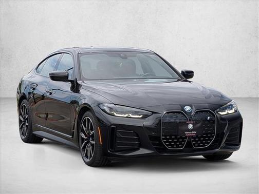 Black Sapphire Metallic 2024 BMW i4 Gran Coupe xDrive40