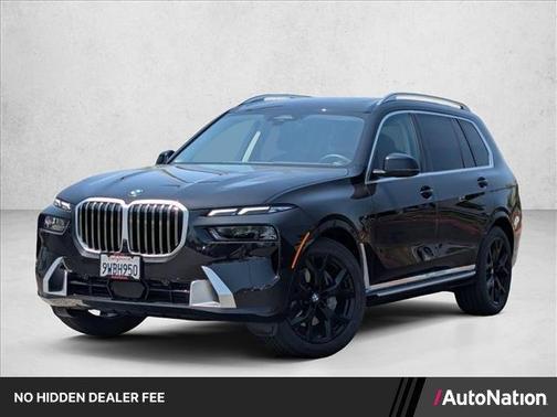 Black Sapphire Metallic 2026 BMW X7 xDrive40i