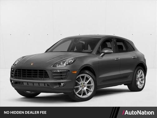 White 2017 Porsche Macan Base