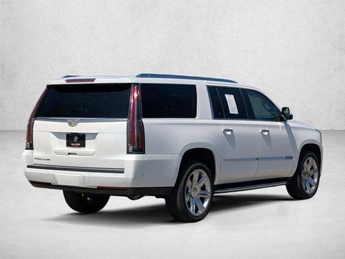 Crystal White Tri-Coat 2020 Cadillac Escalade ESV Luxury