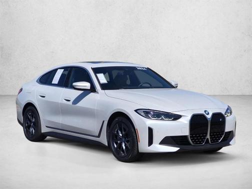 Mineral White Metallic 2024 BMW i4 Gran Coupe eDrive35