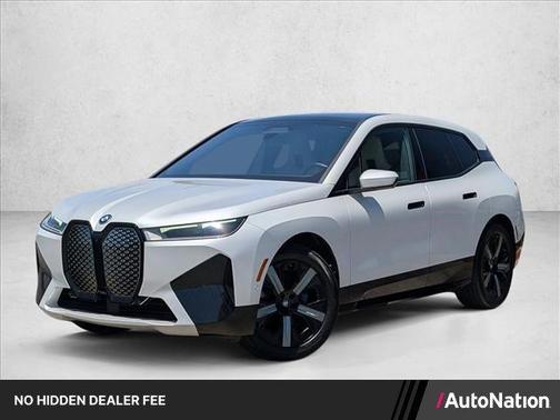 Mineral White Metallic 2024 BMW iX xDrive50
