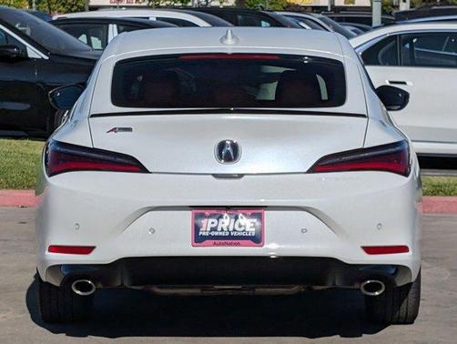 Platinum White Pearl 2024 Acura Integra A-Spec Technology