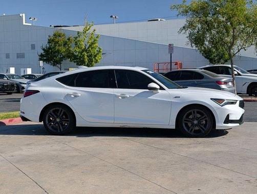 Platinum White Pearl 2024 Acura Integra A-Spec Technology