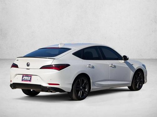 Platinum White Pearl 2024 Acura Integra A-Spec Technology